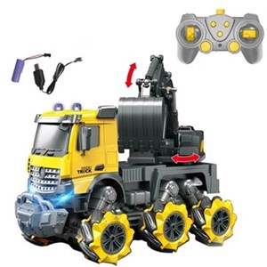 اسباب بازی ماشین کنترلی شارژی کامیون بیل مکانیکی مدل Excavator Truck مقیاس 1:14_اسباب بازی ماشین کنترلی